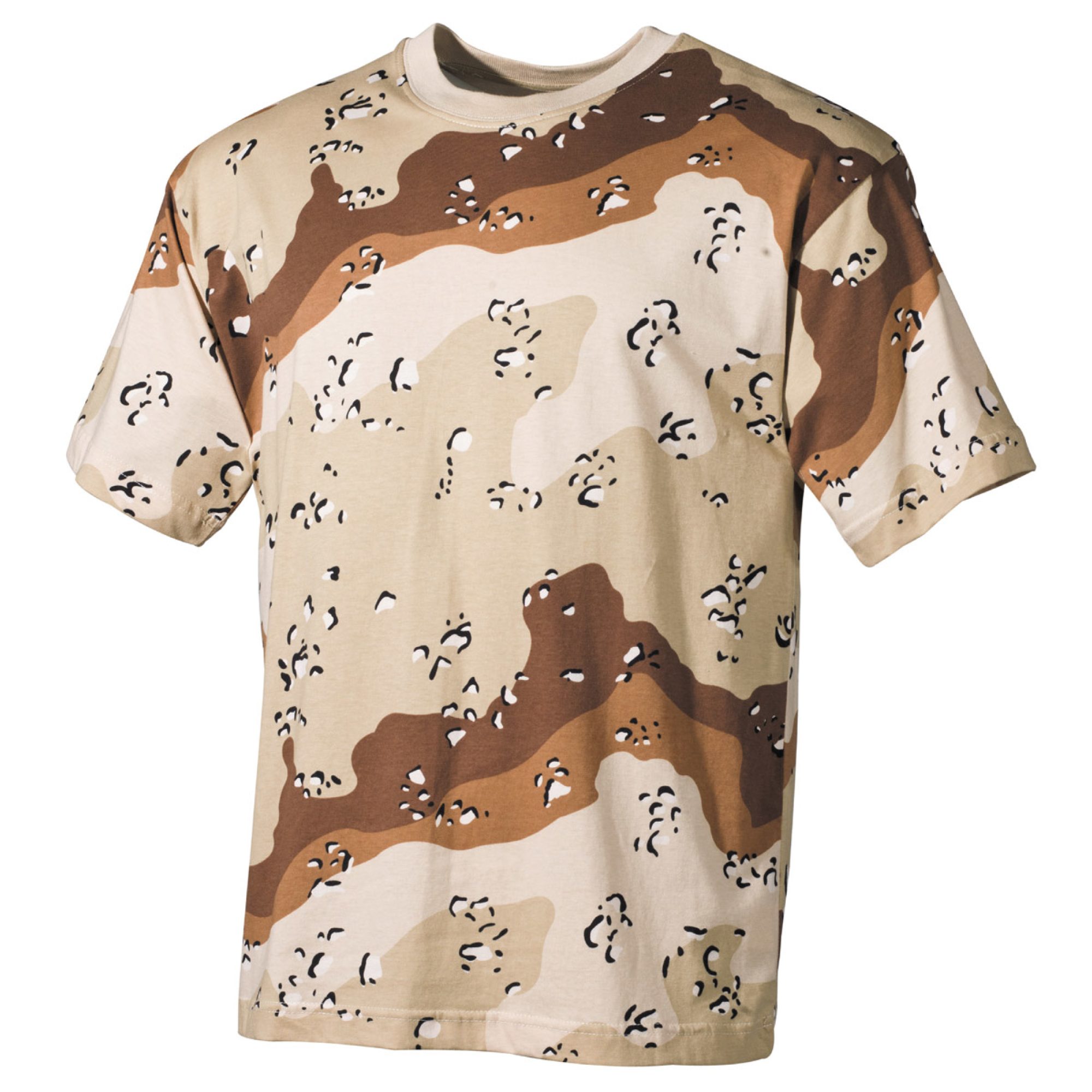 US T-Shirt,  halbarm,  6 Farbendesert,  170 g/m²