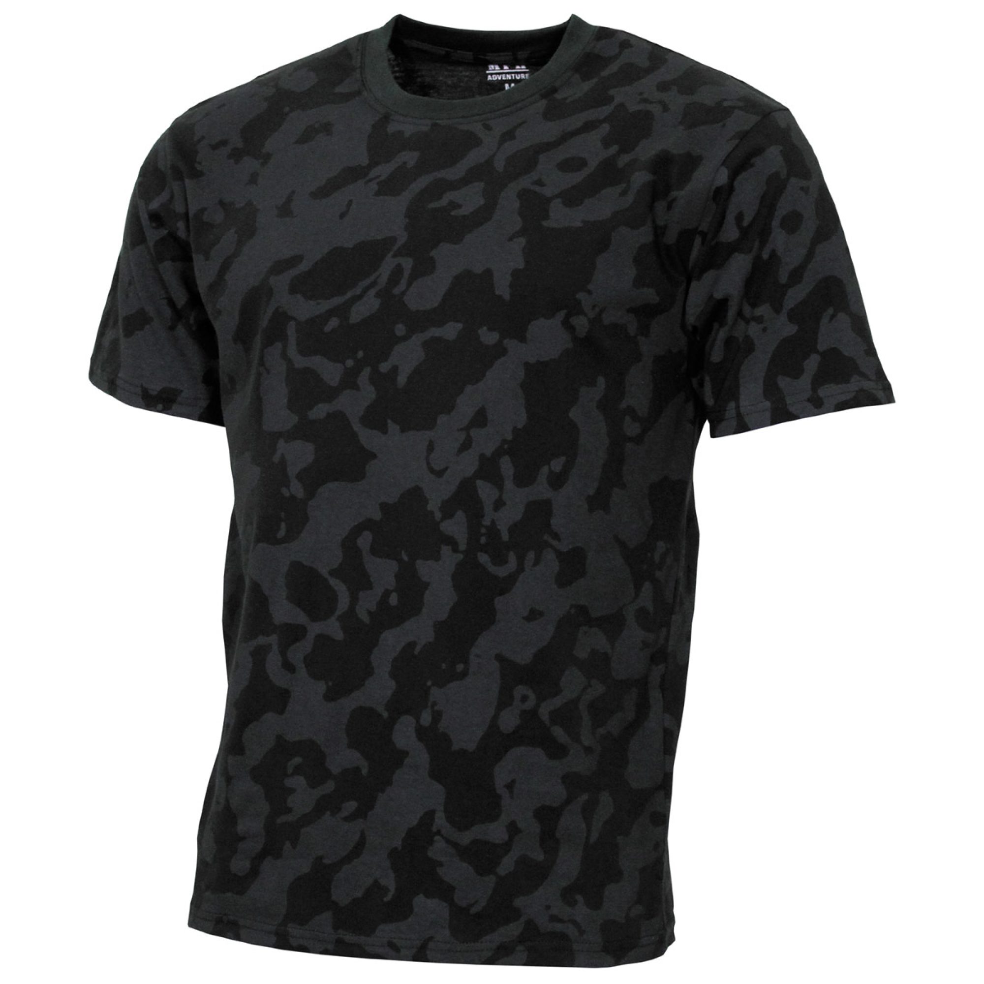 US T-Shirt,  „Streetstyle“, night-camo,  140-145 g/m²