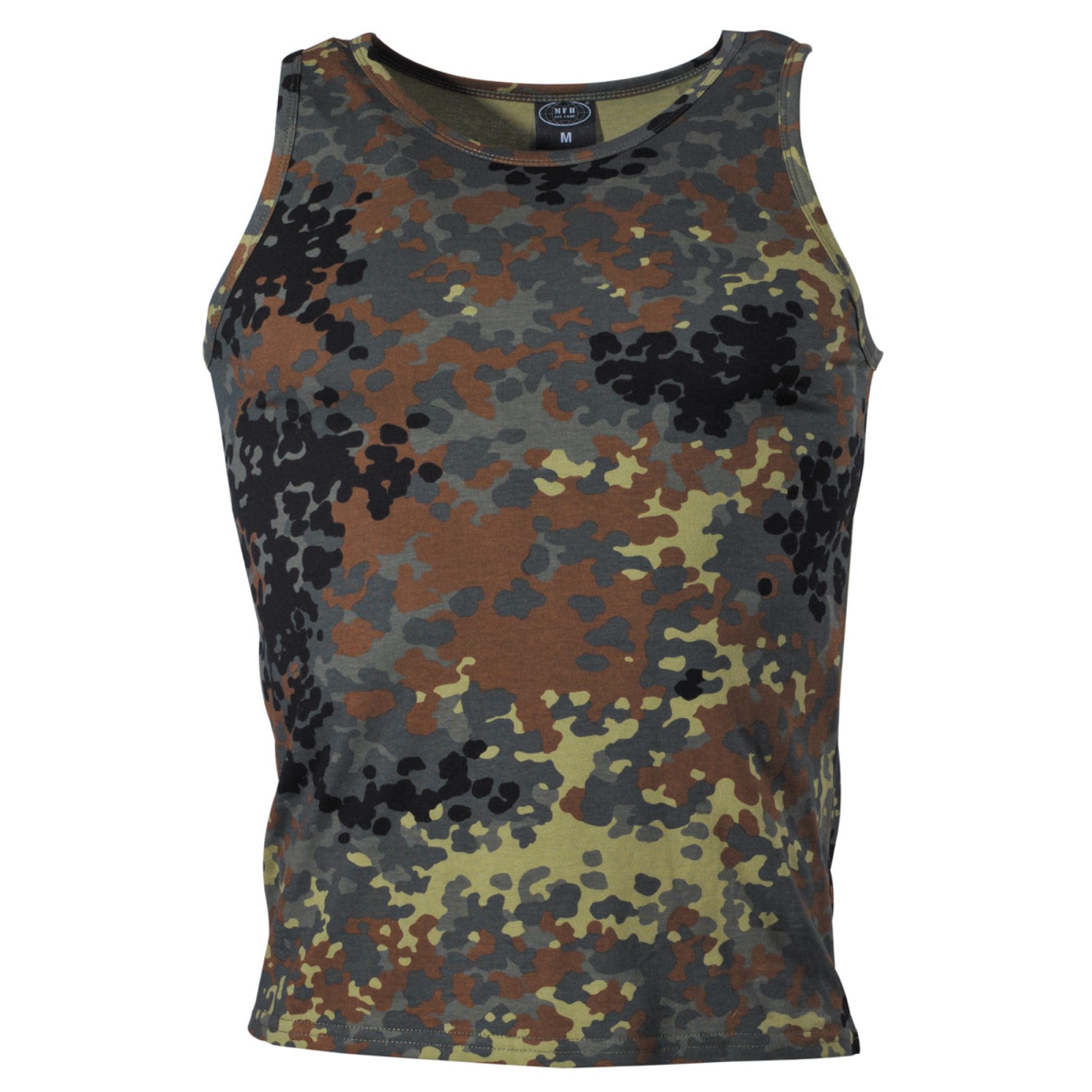 US Tarn Tank-Top,  flecktarn, 170 g/m²