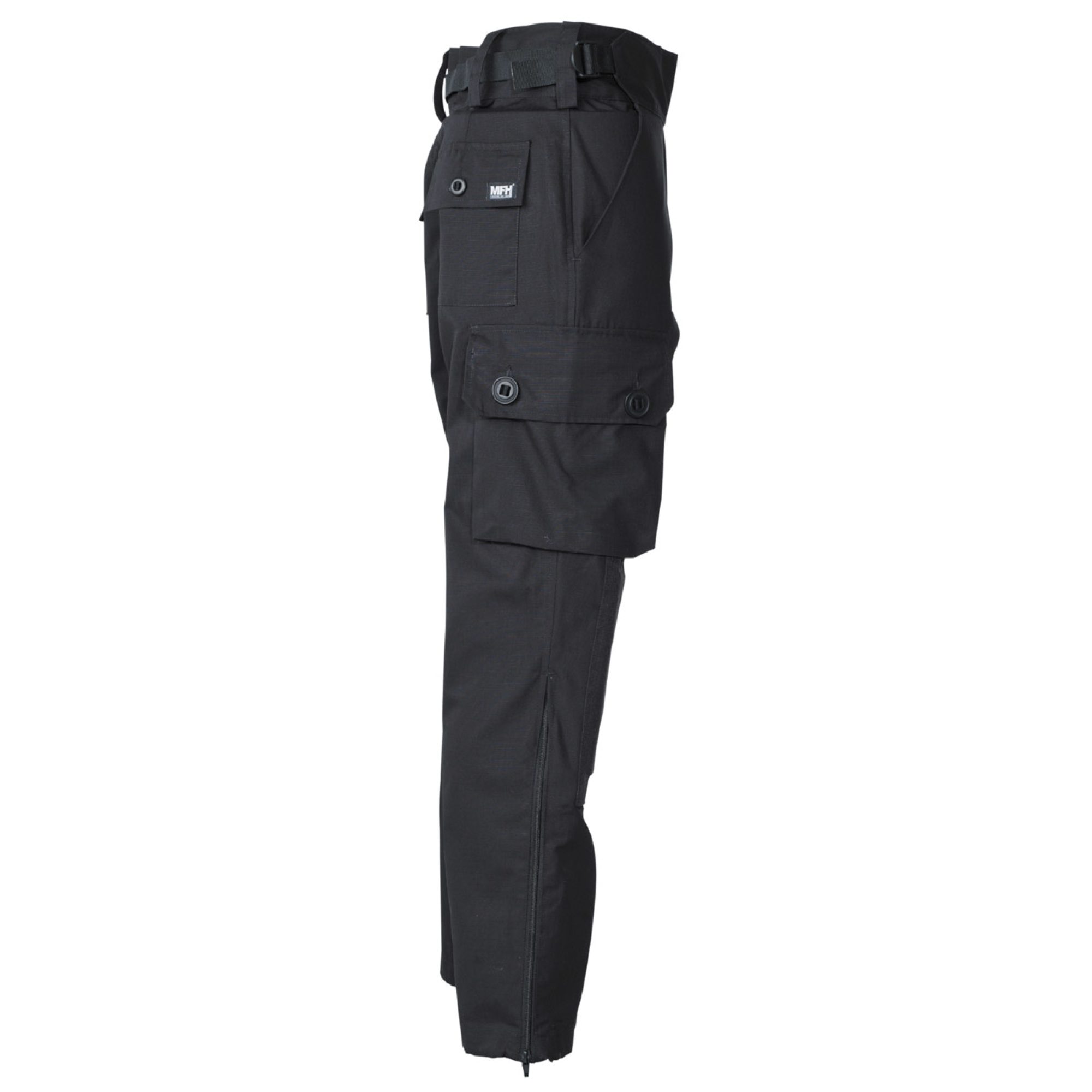 Kommandohose,  „Smock“, Rip Stop,  schwarz