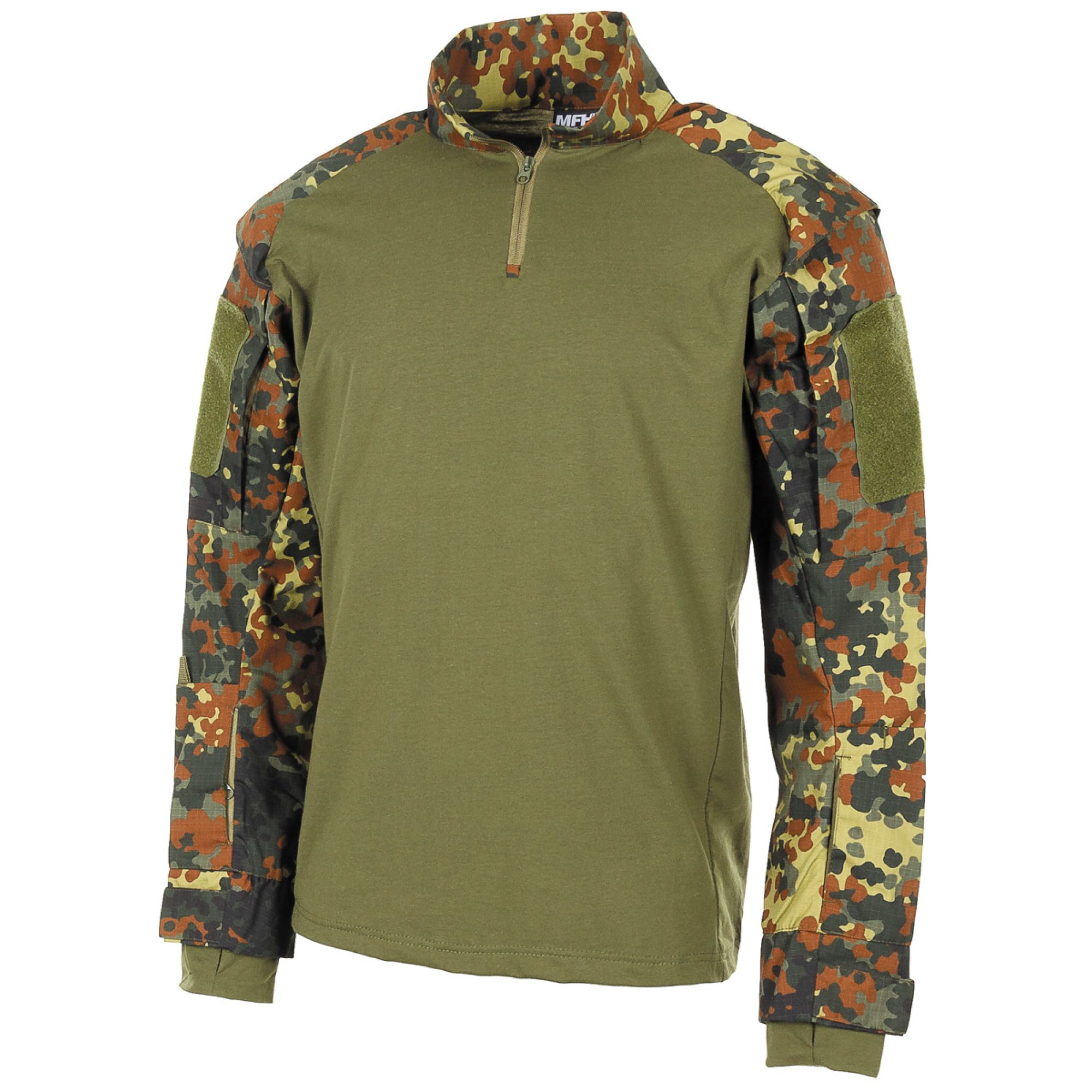 US Tactical Hemd,  langarm, flecktarn