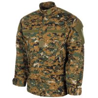 US Feldjacke,  ACU,  Rip Stop, digital woodland