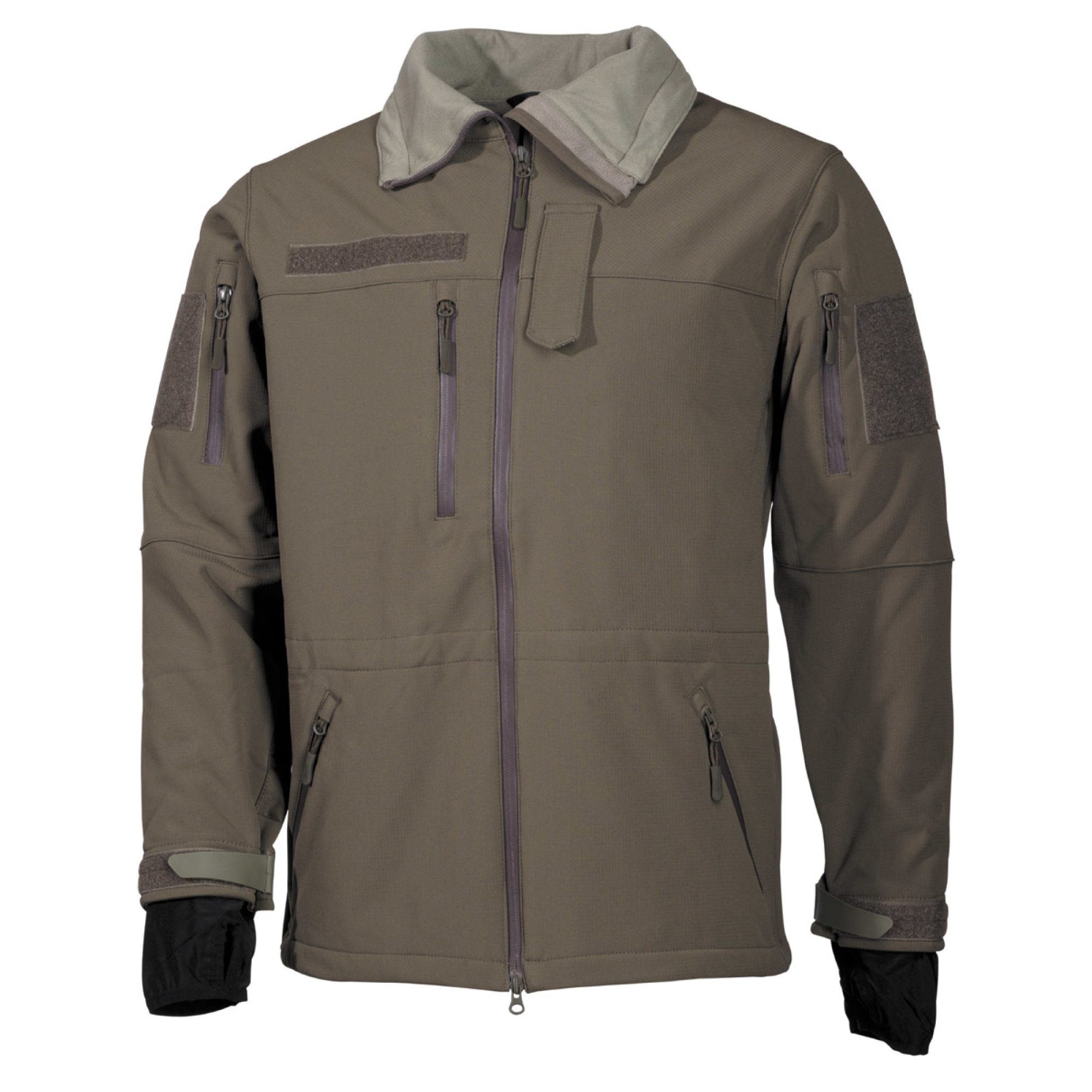 Softshell Jacke, „High Defence“,  oliv