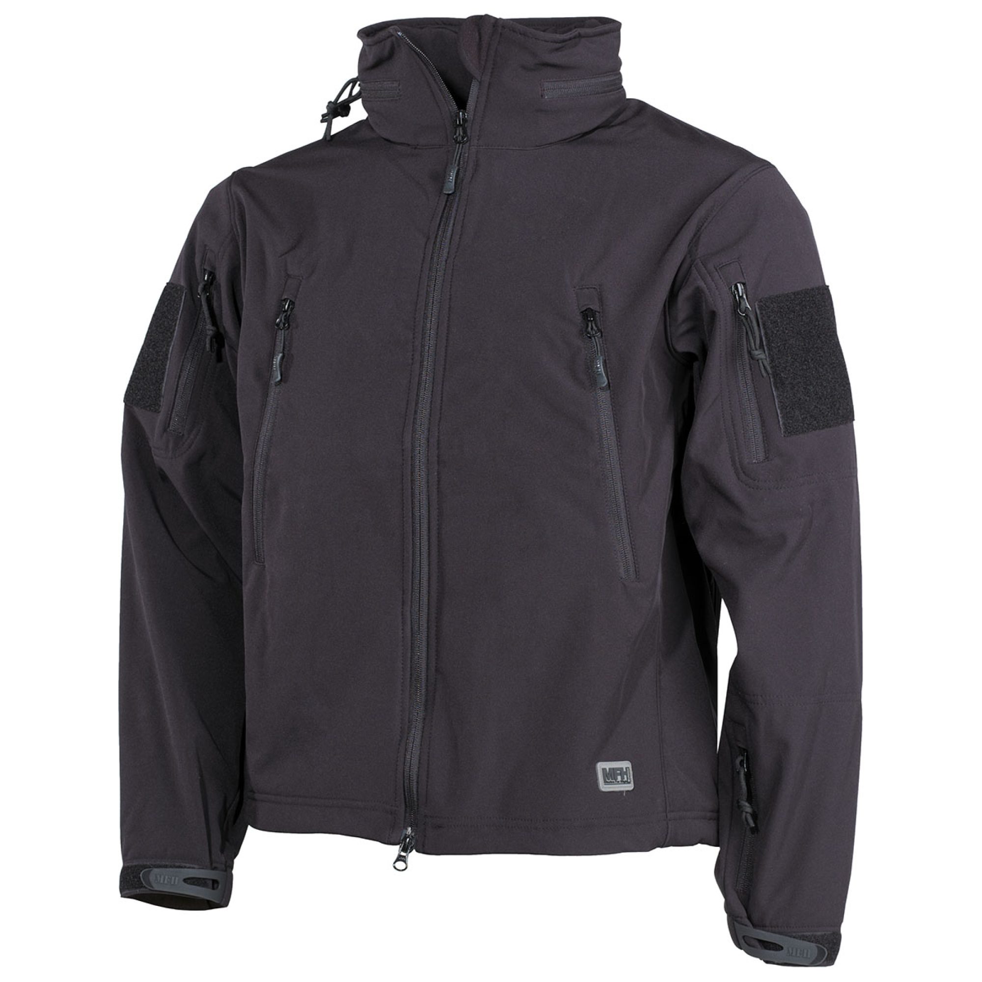 Soft Shell Jacke,  „Scorpion“, schwarz