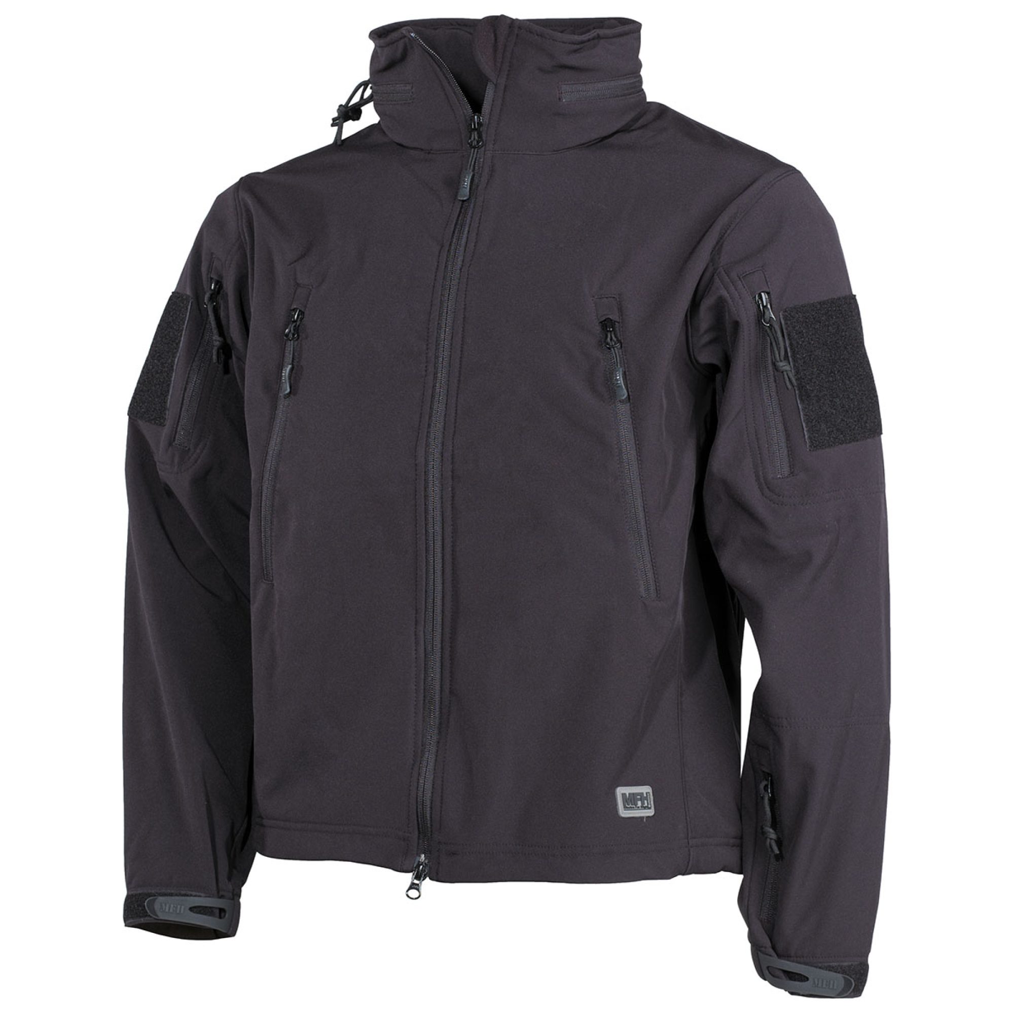 Softshell Jacke,  „Scorpion“, schwarz