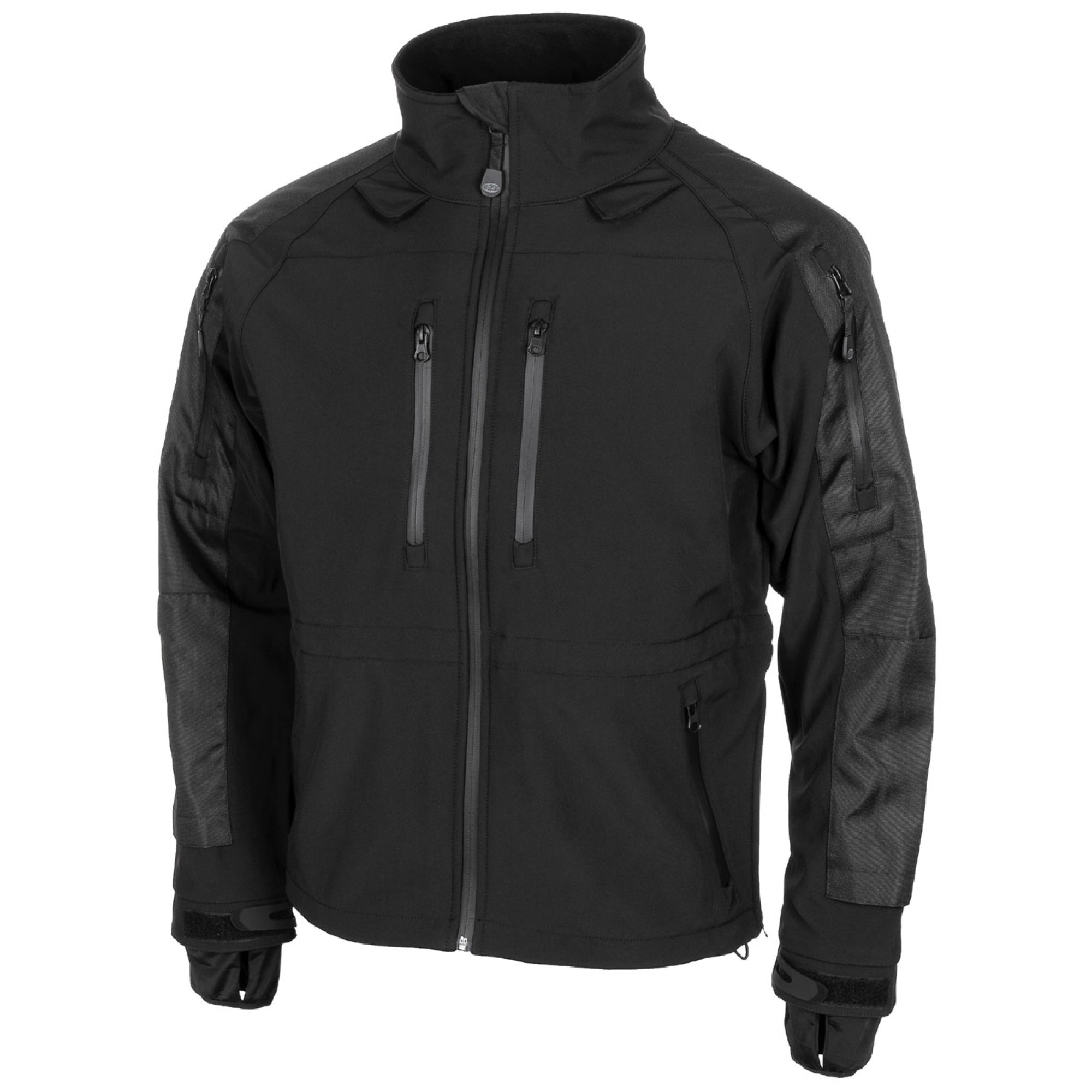 Soft Shell Jacke,  „Protect“, schwarz