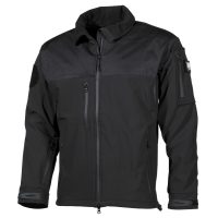 Softshell Jacke,  „Australia“, schwarz