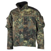 BW Kampfjacke,  Einsatz/Übung, kurz,  flecktarn