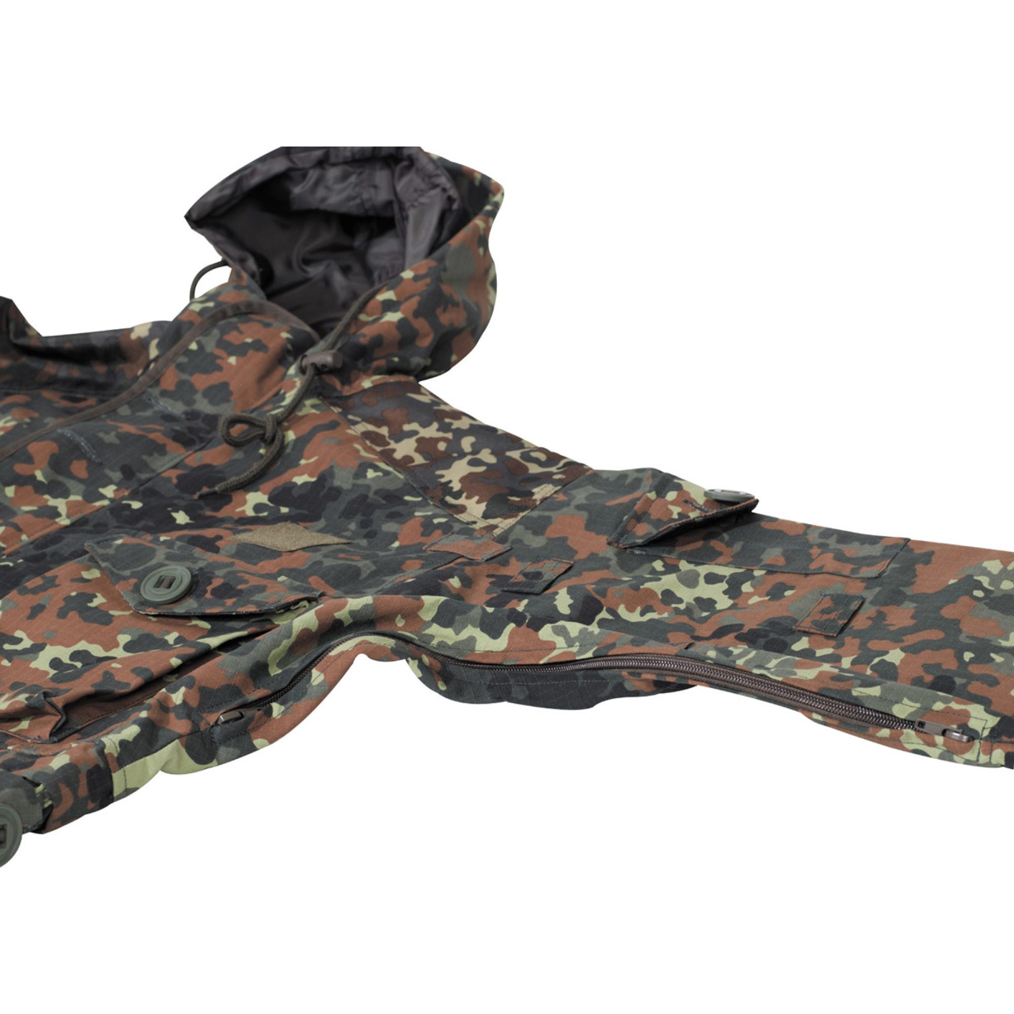 Kommandojacke,  „Smock“, Rip Stop,  flecktarn