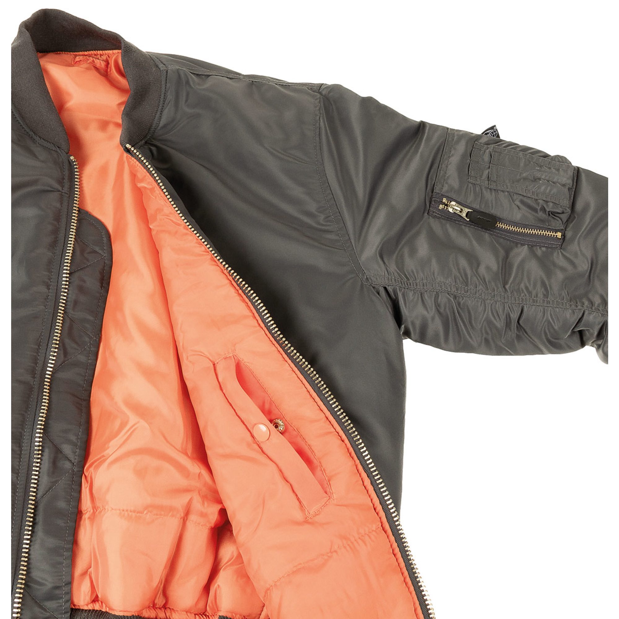 US Pilotenjacke MA1, urban grau