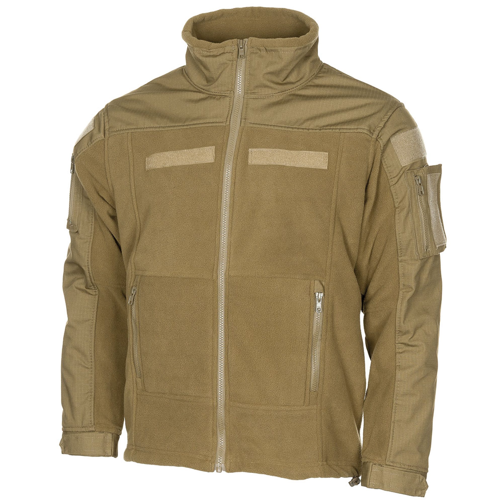 Fleece-Jacke,  „Combat“, coyote tan