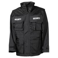 Jacke,  „Security“,  schwarz, wasserdicht,  antistatisch