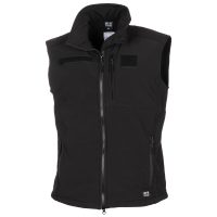 Softshell Weste,  „Allround“, schwarz