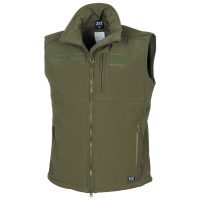 Softshell Weste,  „Allround“, oliv