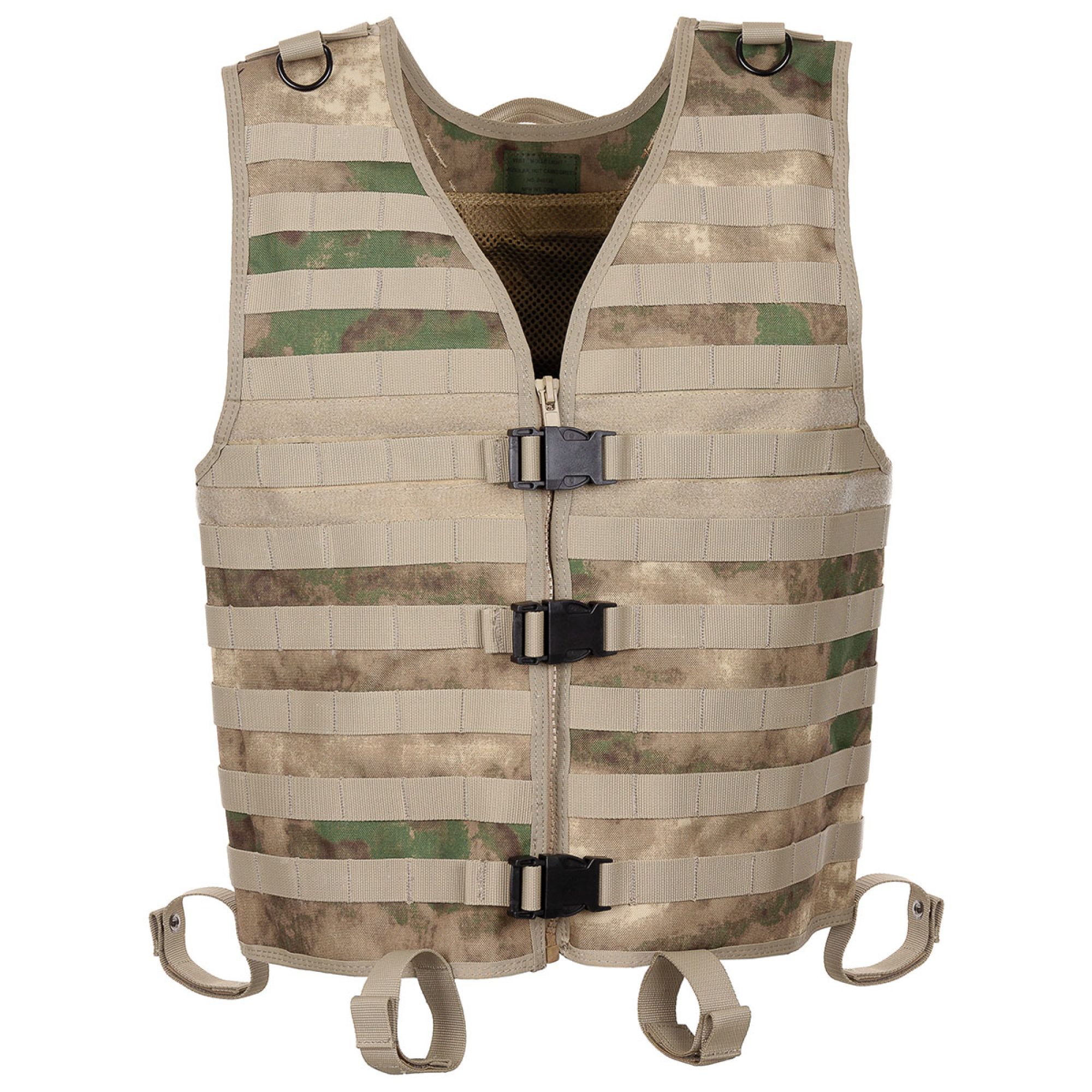 Weste,  „MOLLE Light“, HDT-camo FG