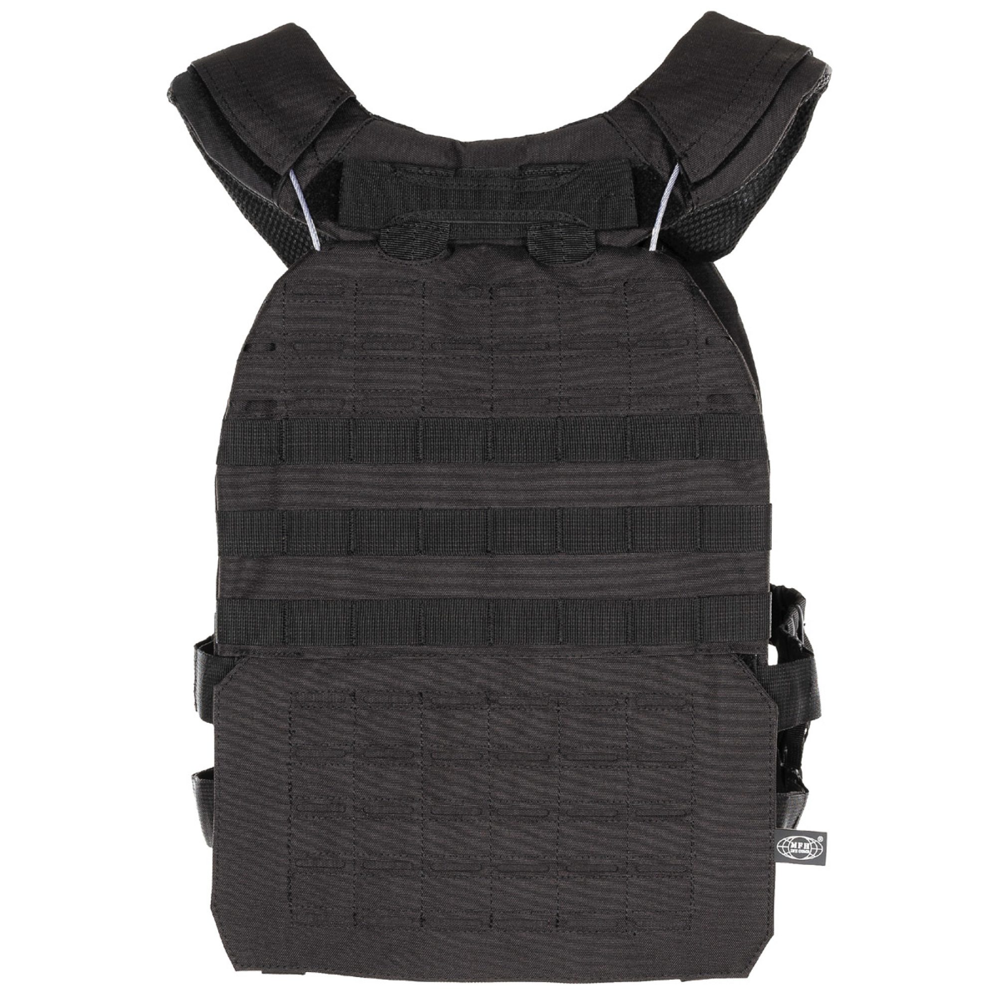 Tactical Weste,  „Laser MOLLE“, schwarz