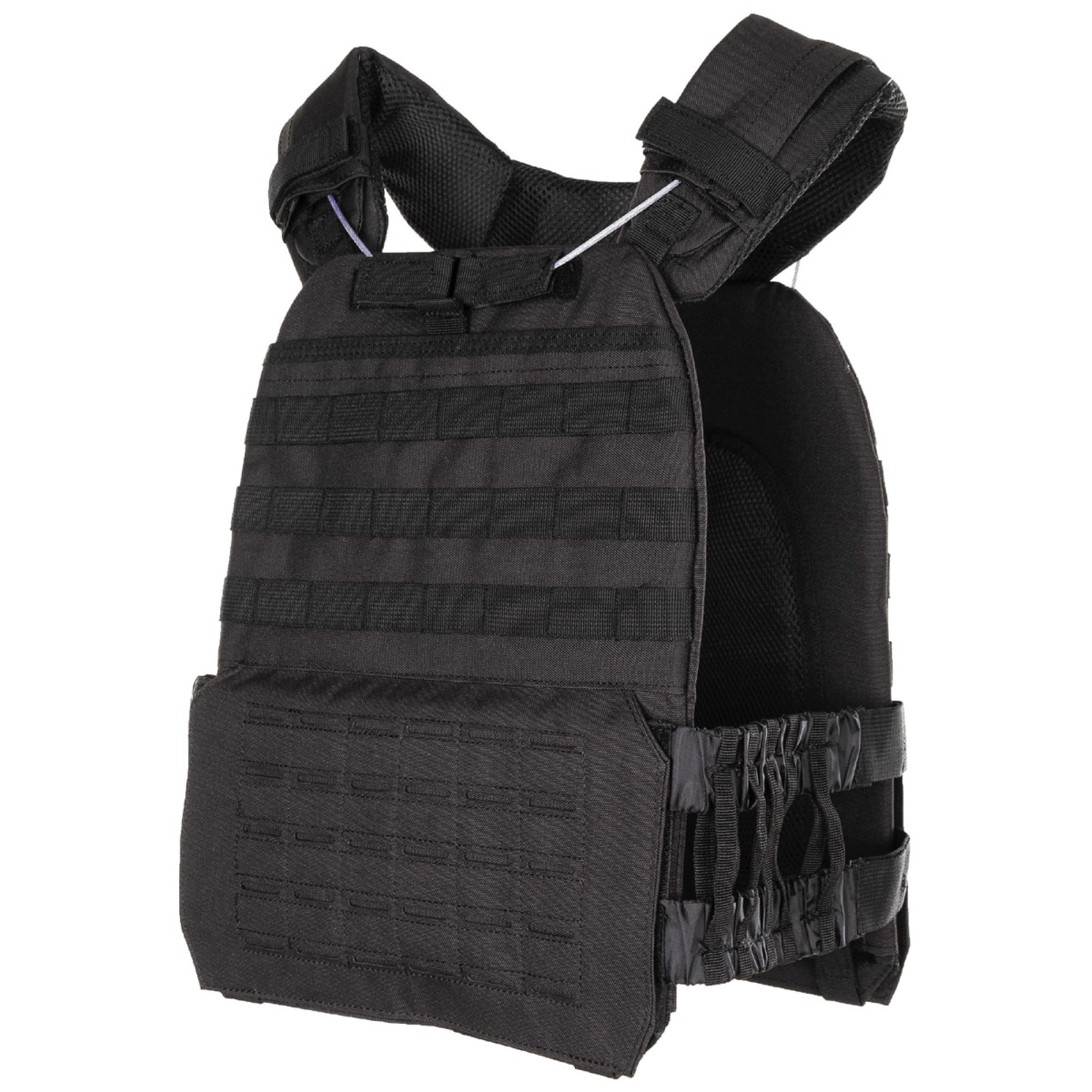 Tactical Weste,  „Laser MOLLE“, schwarz