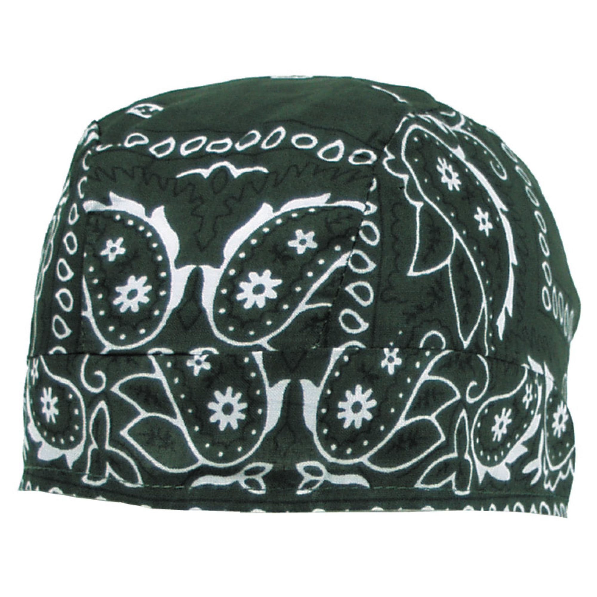 Headwrap,  paisley-oliv