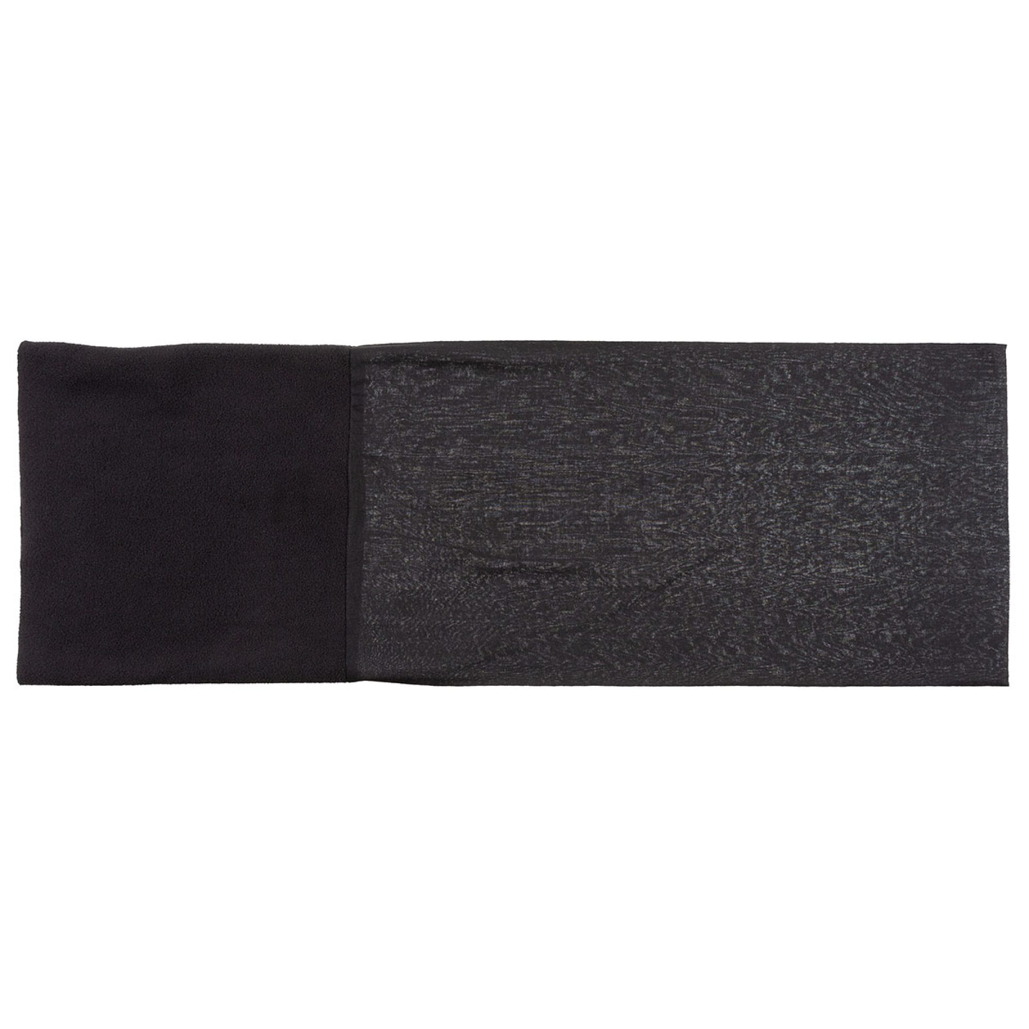 Rundschal,  Fleece,  schwarz