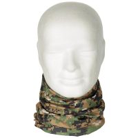 Balaclava,  1-Loch,  dünn, flecktarn,  100 % Baumwolle