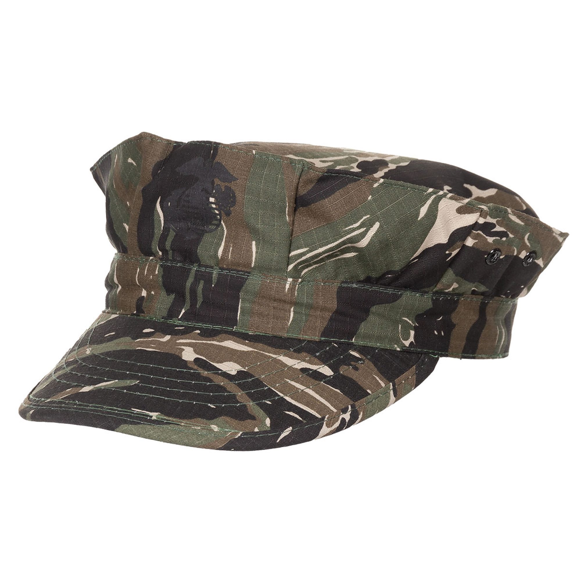 US Cap, „USMC“,  Rip Stop,  tigerstripe,  Marine-Corps-Druck