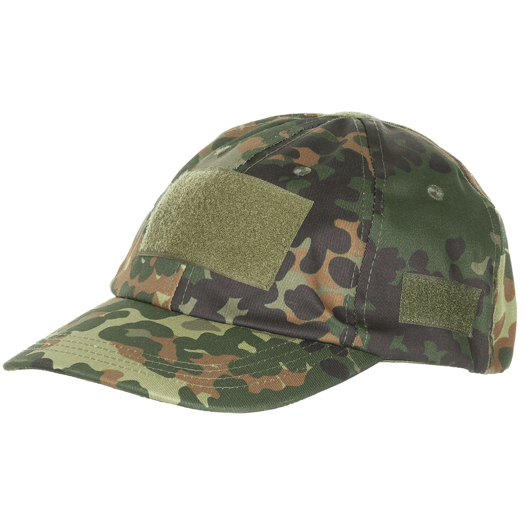 Einsatz-Cap,  mit Klett, flecktarn