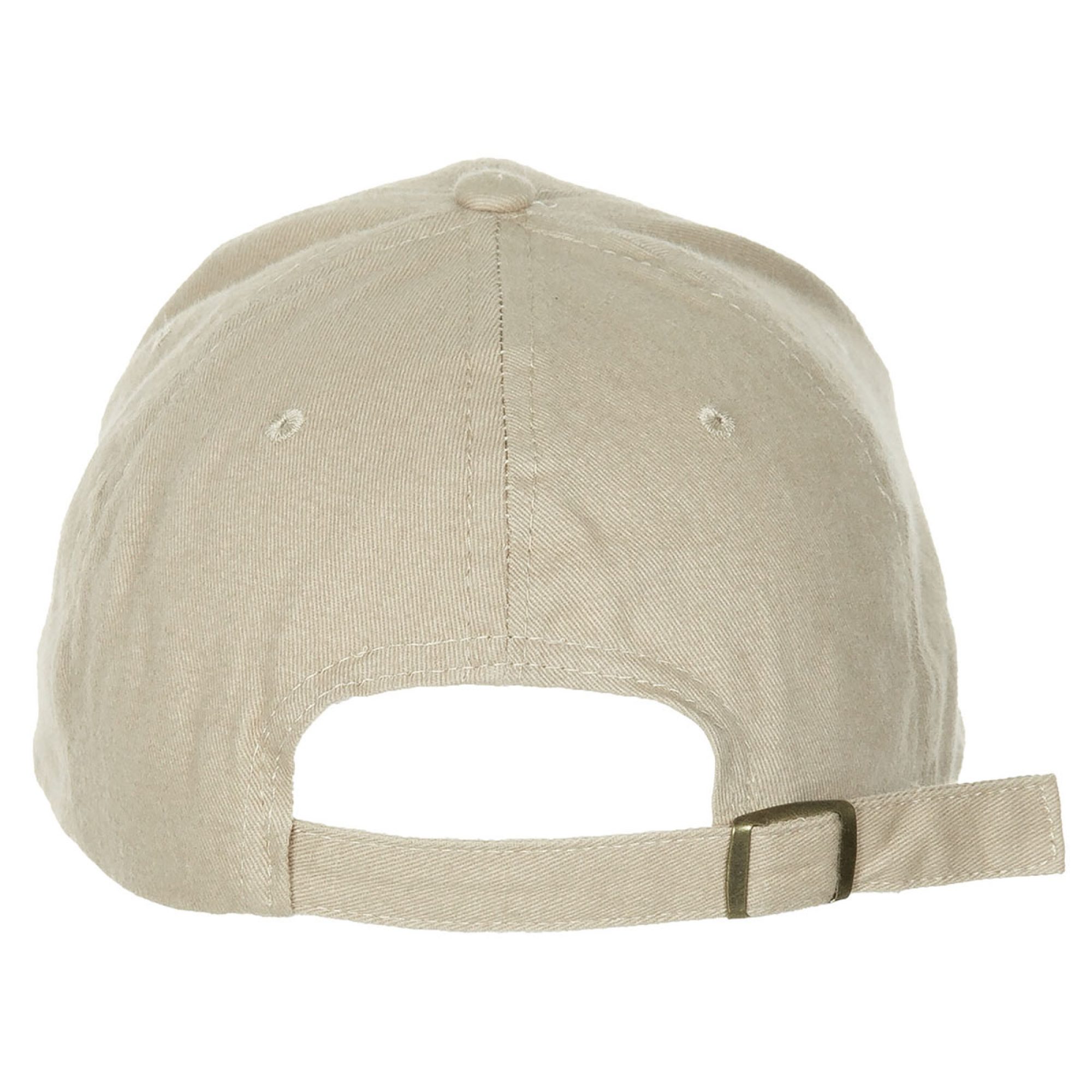 BB Cap,  flach,  khaki, gebürstet