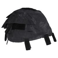 Helmbezug mit Taschen, größenverstellbar,  HDT-camo LE
