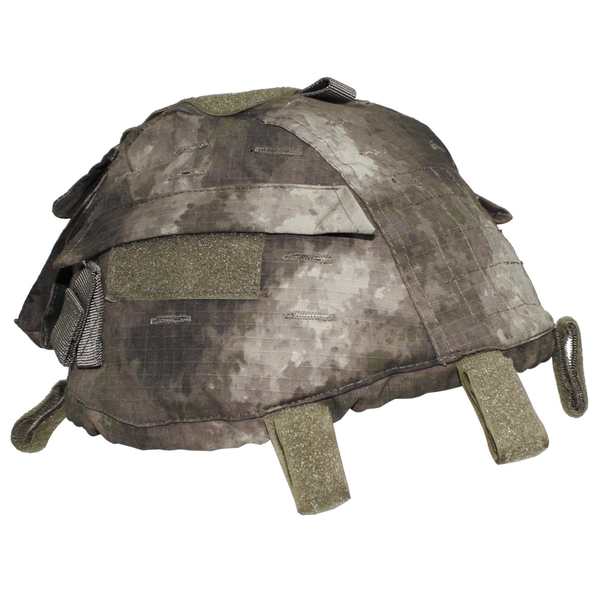 Helmbezug mit Taschen, größenverstellbar,  HDT-camo