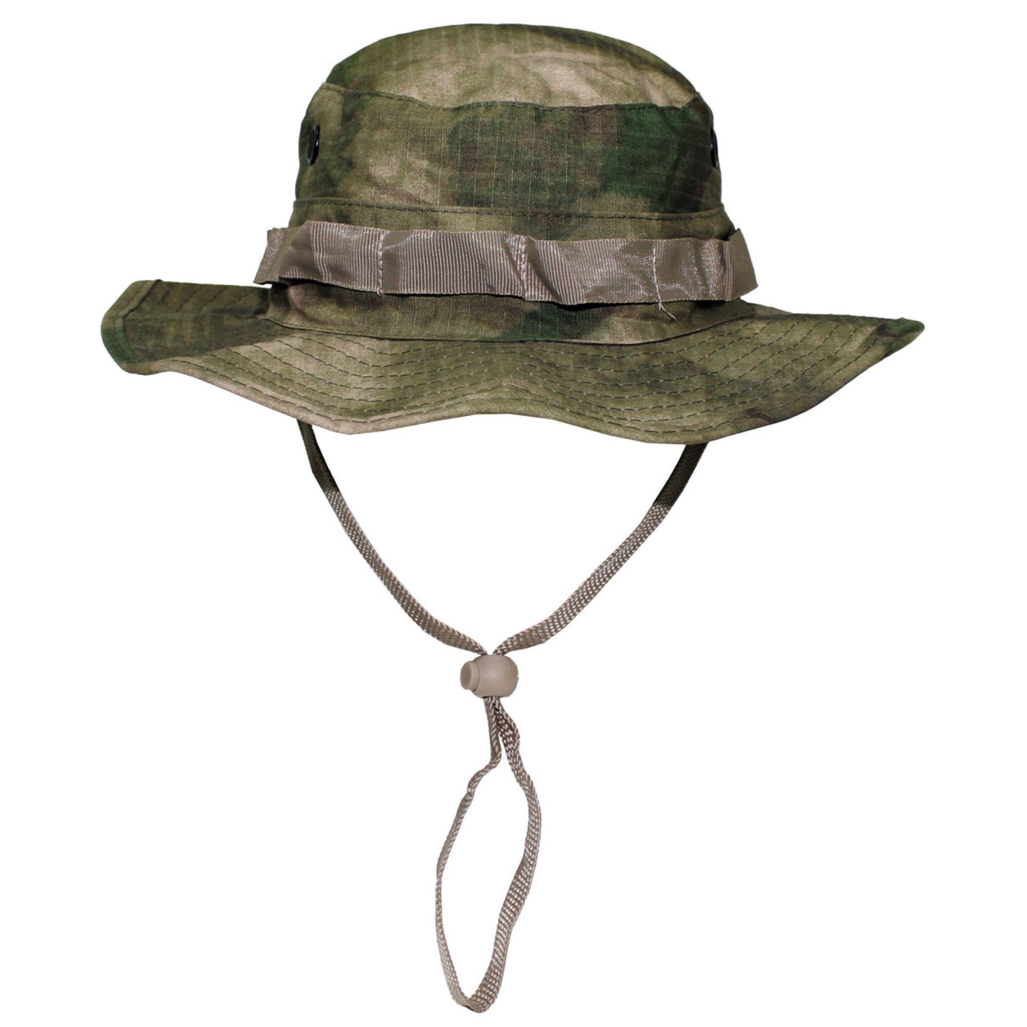 US GI Buschhut,  mit Kinnband, GI Boonie,  R/S,  HDT-camo FG