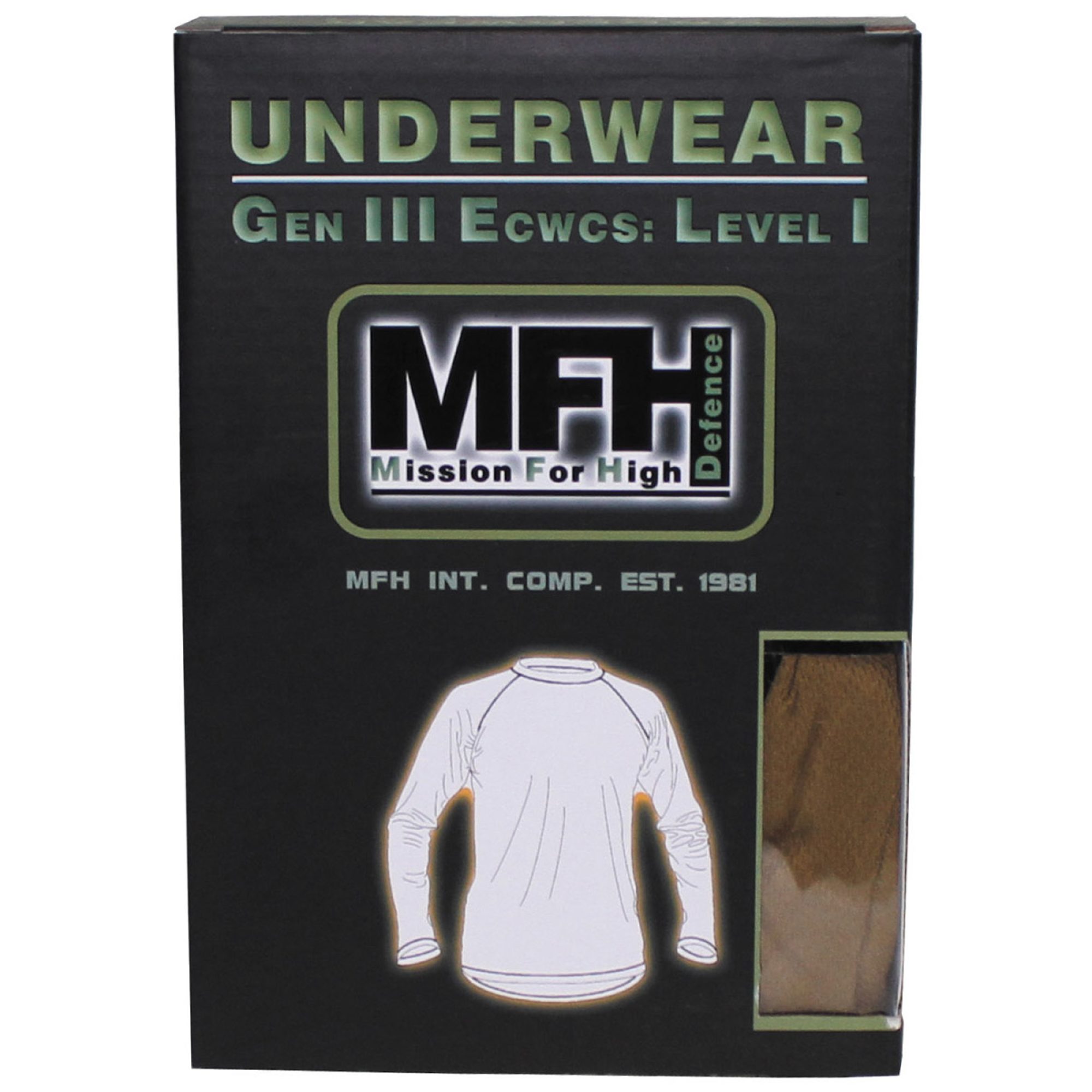 US Unterhemd,  Level I, GEN III,  oliv