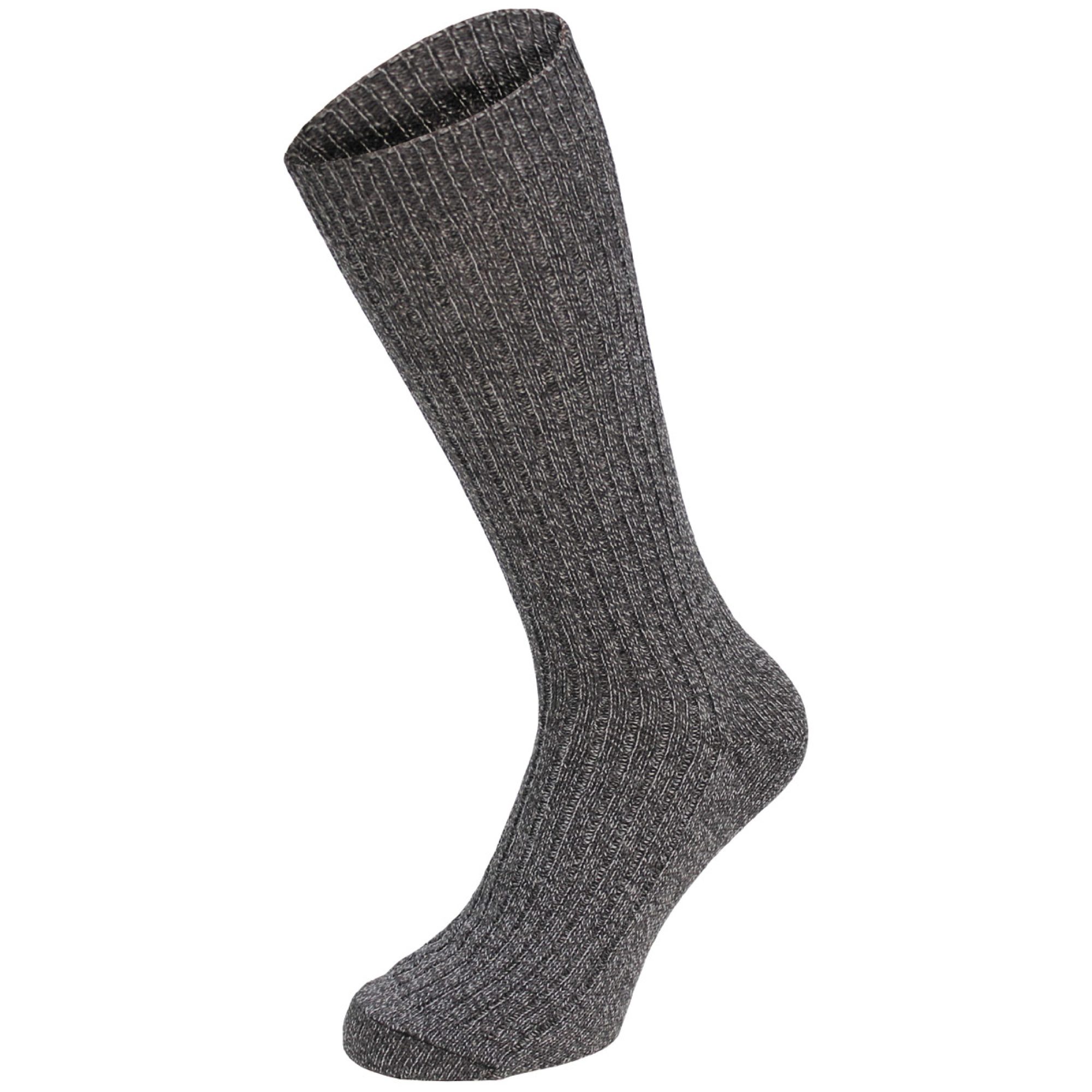 BW Socken,  Keilferse,  grau