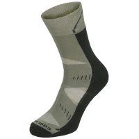 Trekkingsocken,  „Arber“, gepolsterte Sohle,  oliv