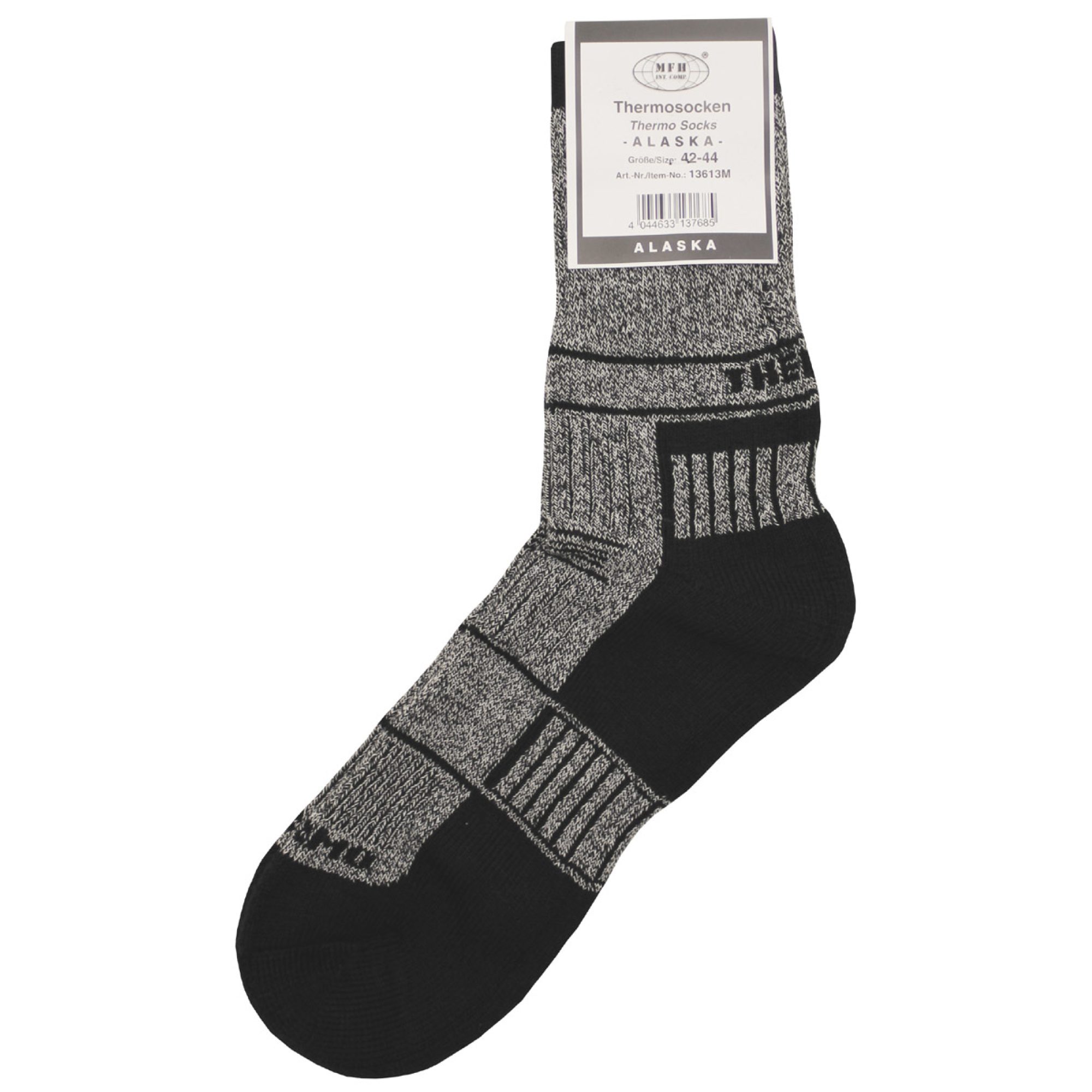 Thermosocken,  „Alaska“, grau