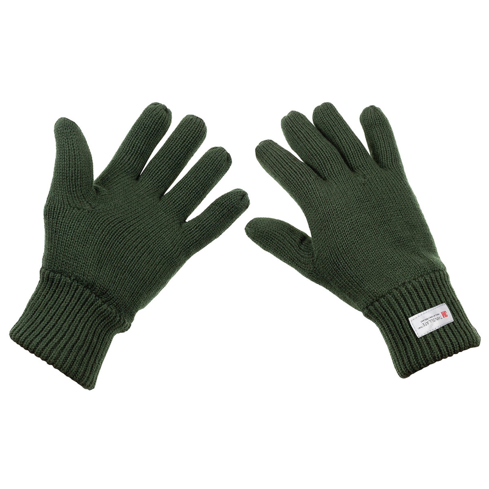 Strickhandschuhe,  oliv3M™ Thinsulate™ Insulation