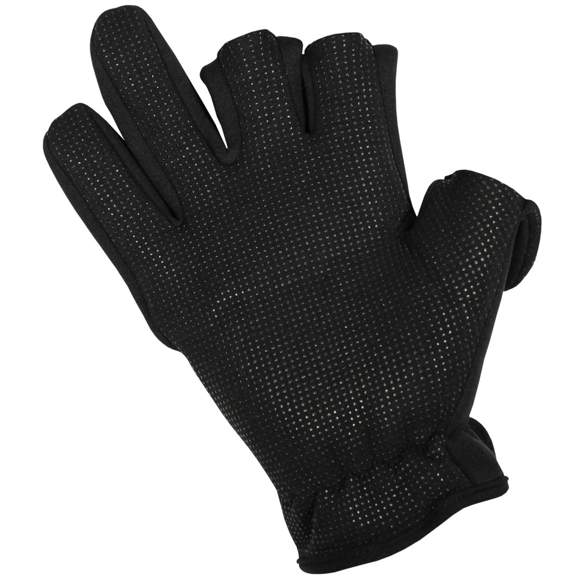 Fingerhandschuhe,  „Combat“, Neopren,  schwarz