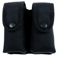 Magazintasche,  doppelt, schwarz