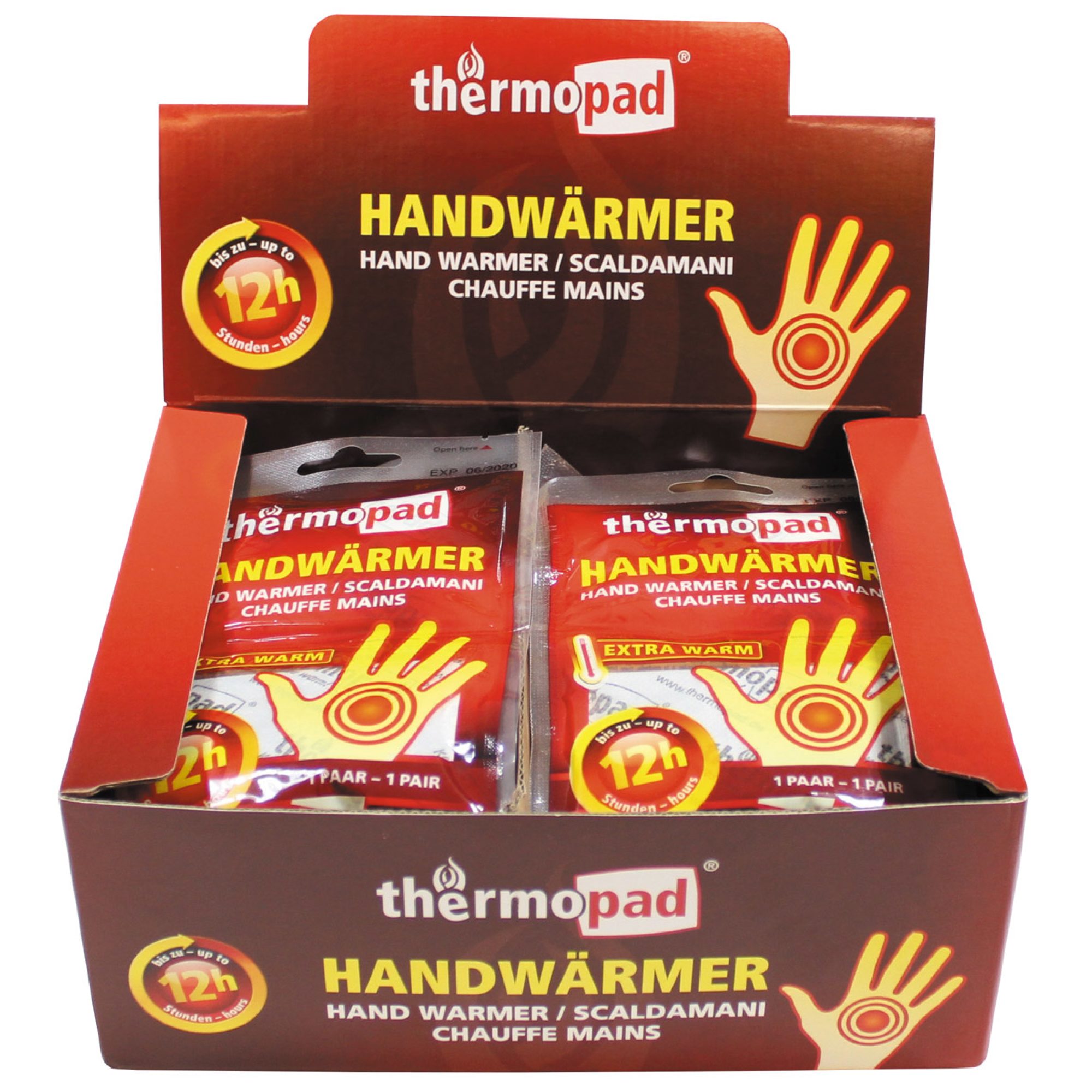 Handwärmer,  „Thermopad“, für Einmalgebrauch