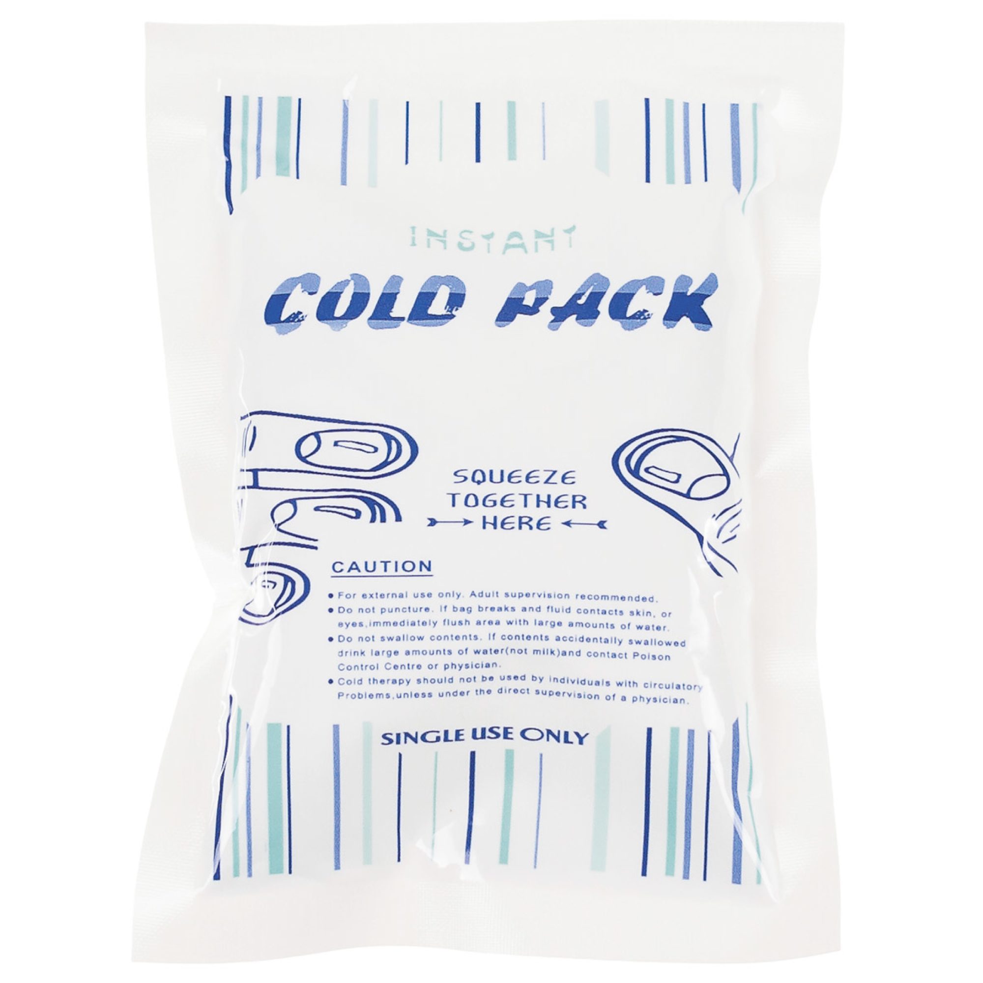 Eispack,  100 g, für Einmalgebrauch