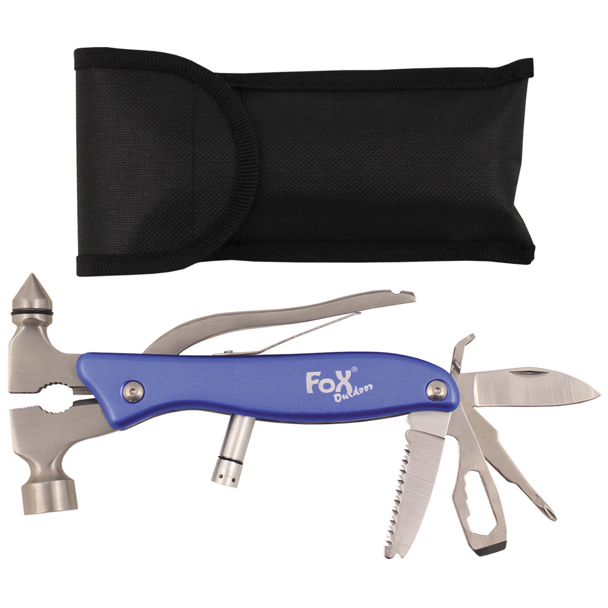 Werkzeugset,  "Worker",  blau, Metall