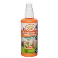 Insect-OUT,  100 ml,  Kinder, Stechmücken-Zeckenschutz +G