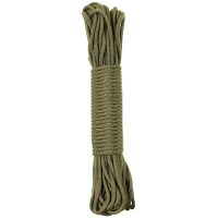 Fallschirmleine,  oliv, 50 FT,  Nylon