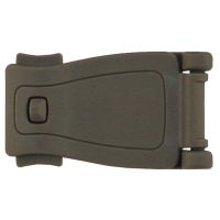 Adapter-Clip,  Plastik, „MOLLE“,  coyote tan