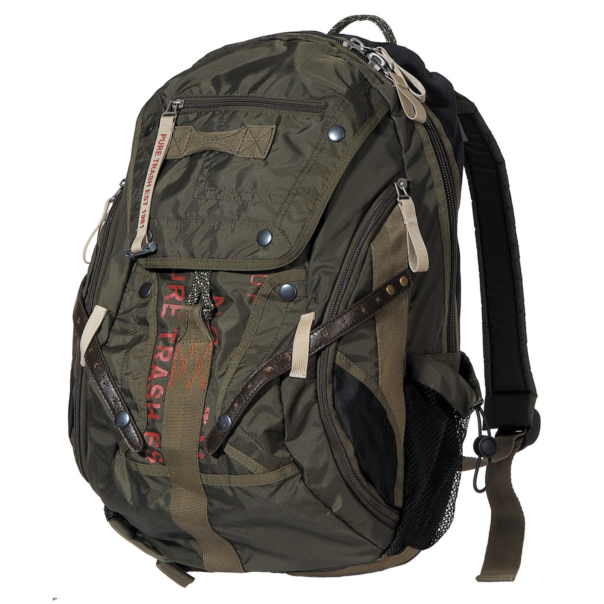 Rucksack,  "PT",  groß, oliv