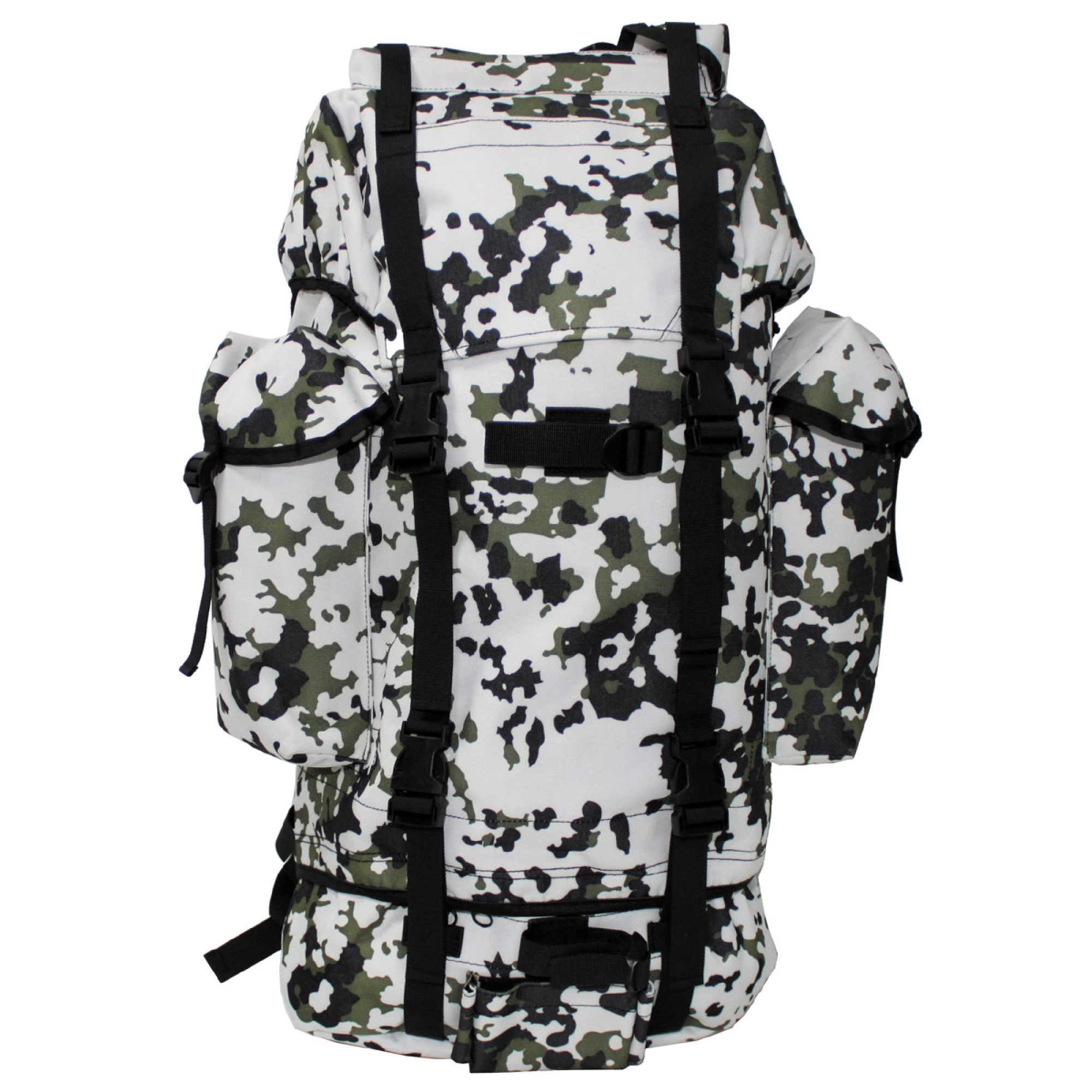 BW Kampfrucksack,  65 l, Alu-Aussteifung,  snow-camo