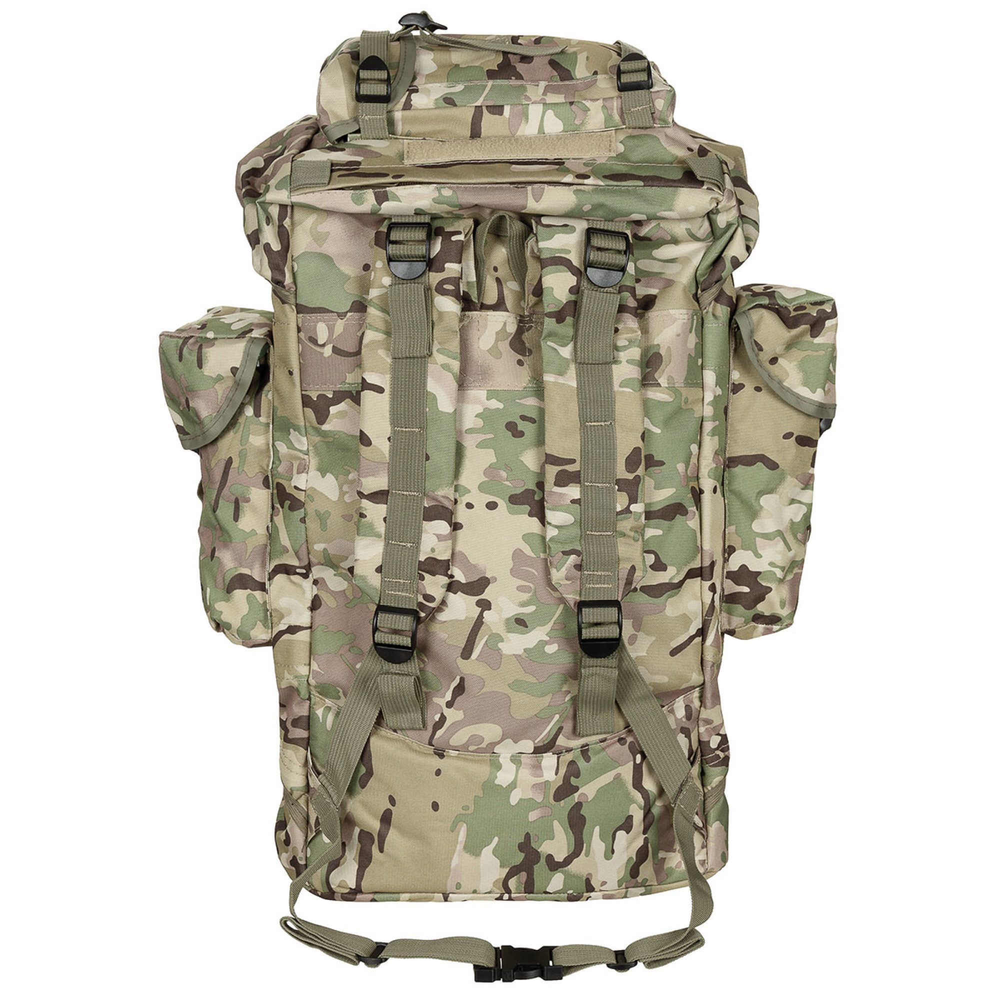 BW Kampfrucksack,  65 l, Alu-Aussteifung,  op.-camo