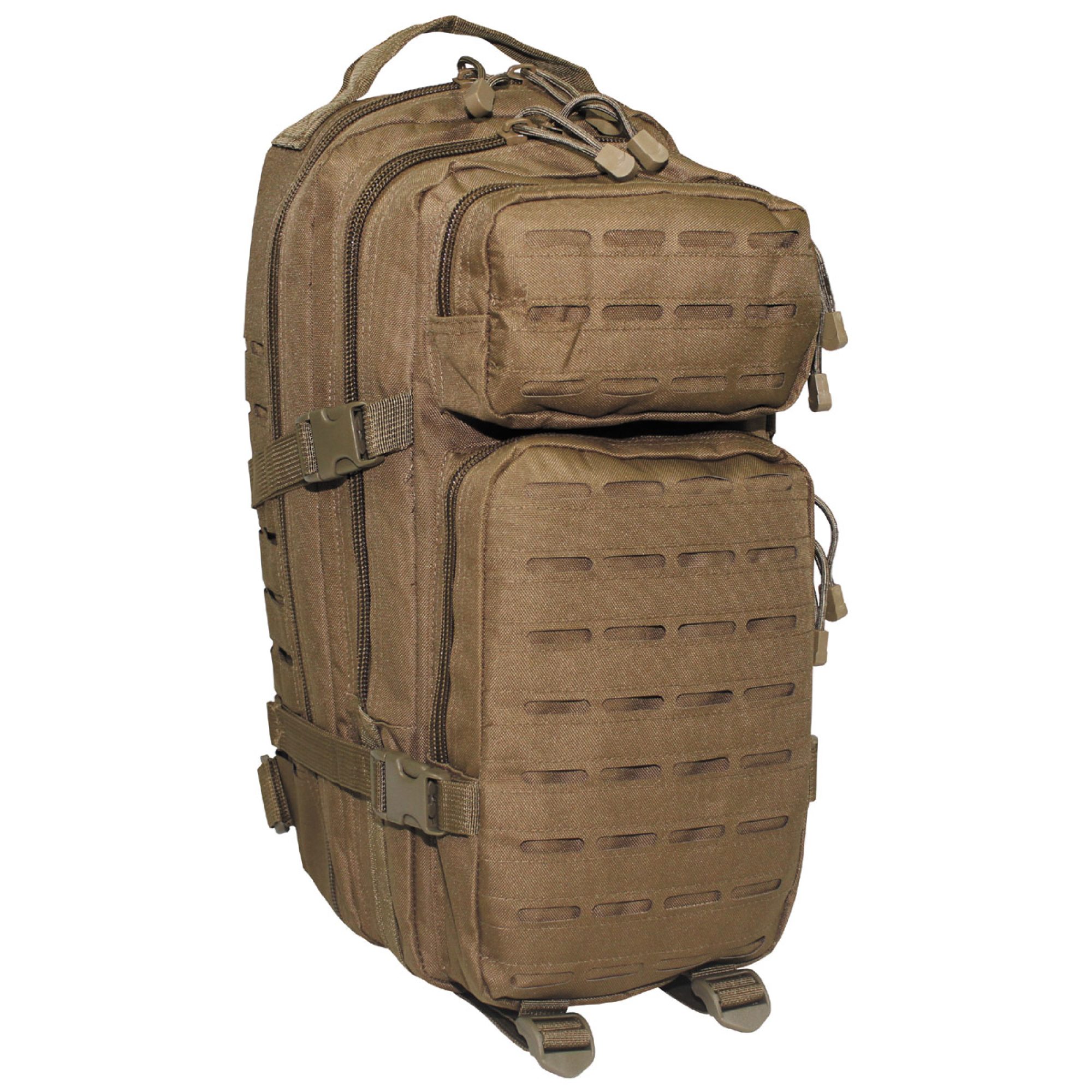 US Rucksack,  Assault I, „Laser“,  coyote tan