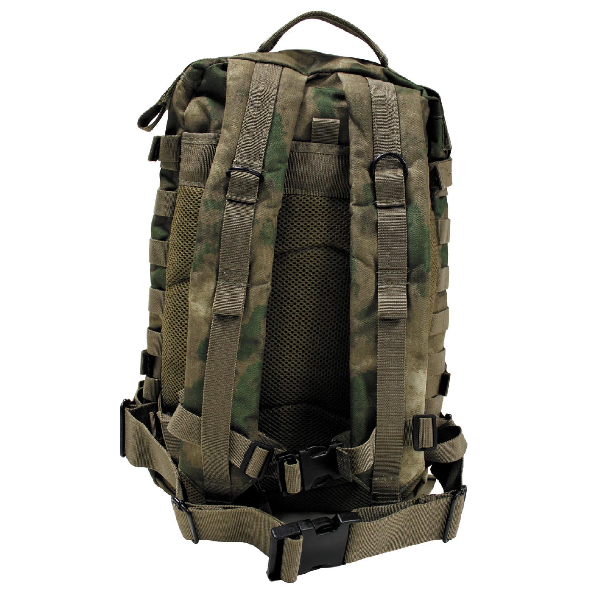 US Rucksack,  Assault II, HDT-camo FG