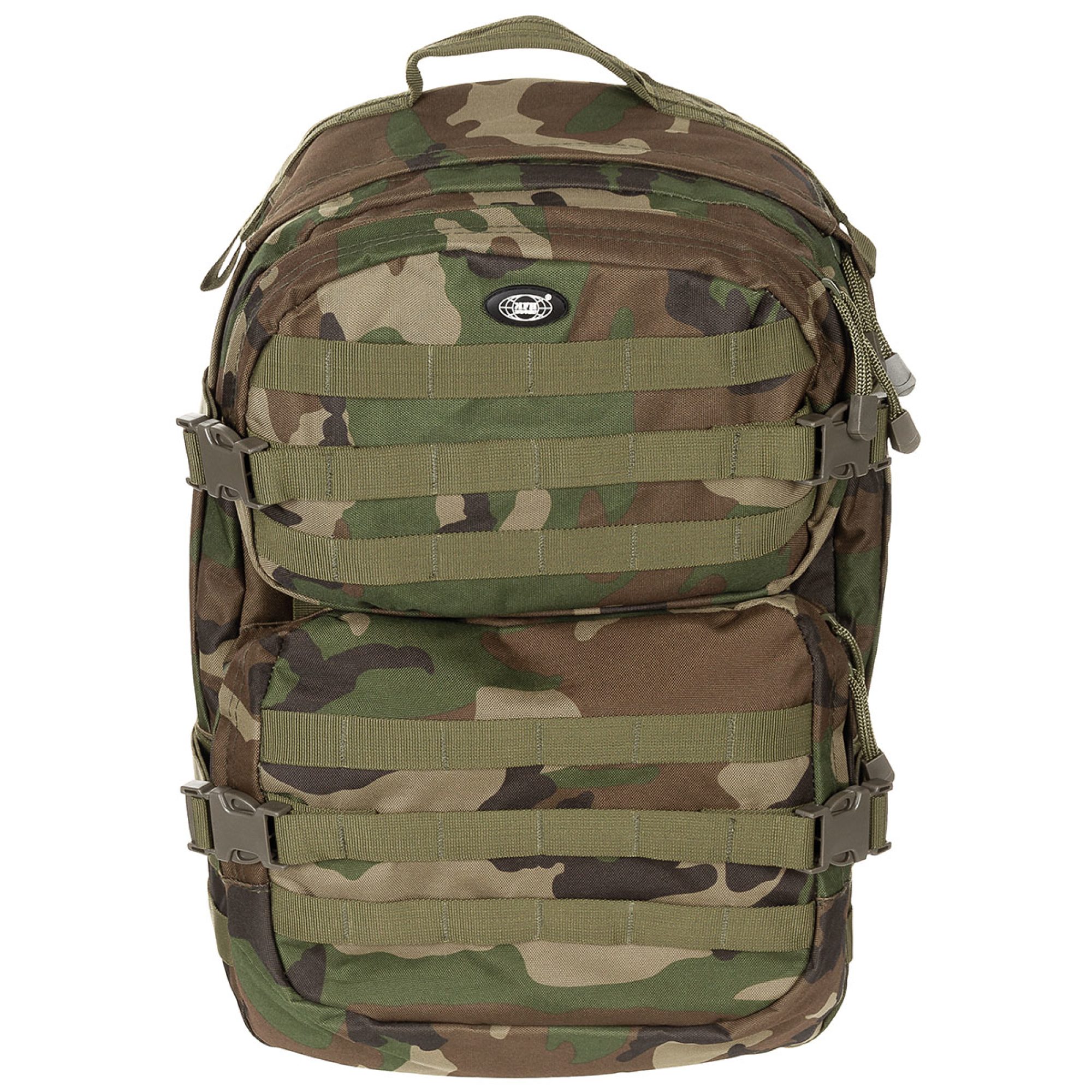 US Rucksack,  Assault II, woodland