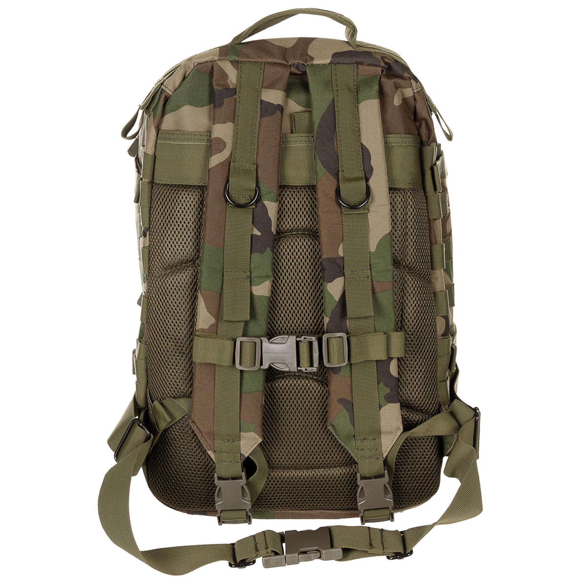 US Rucksack,  Assault II, woodland